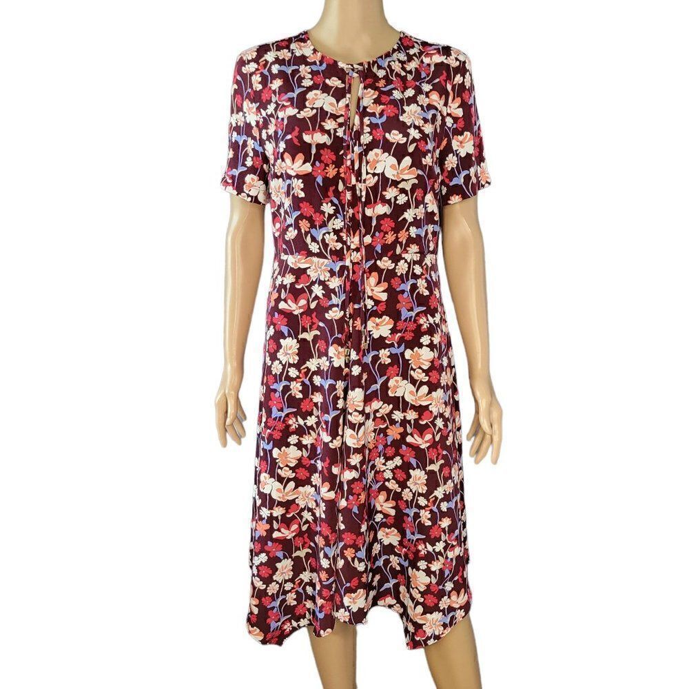 Tommy Hilfiger Brookshire Floral Fit & Flare Dress (Size 8)